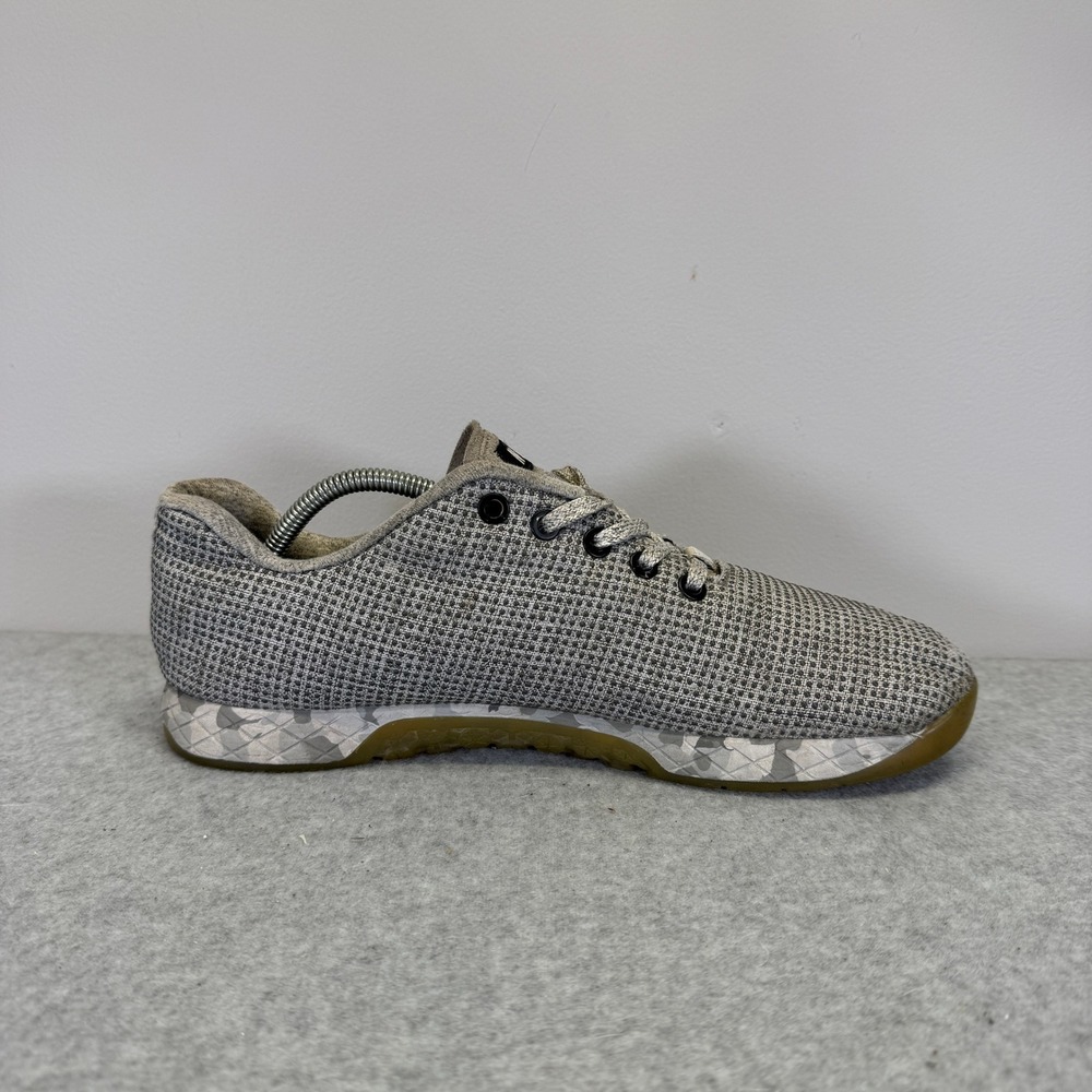 NOBULL Shoes Mens Size 8.5 SuperFabric Low Top Grey CrossFit Workout Sneakers - Picture 6 of 10